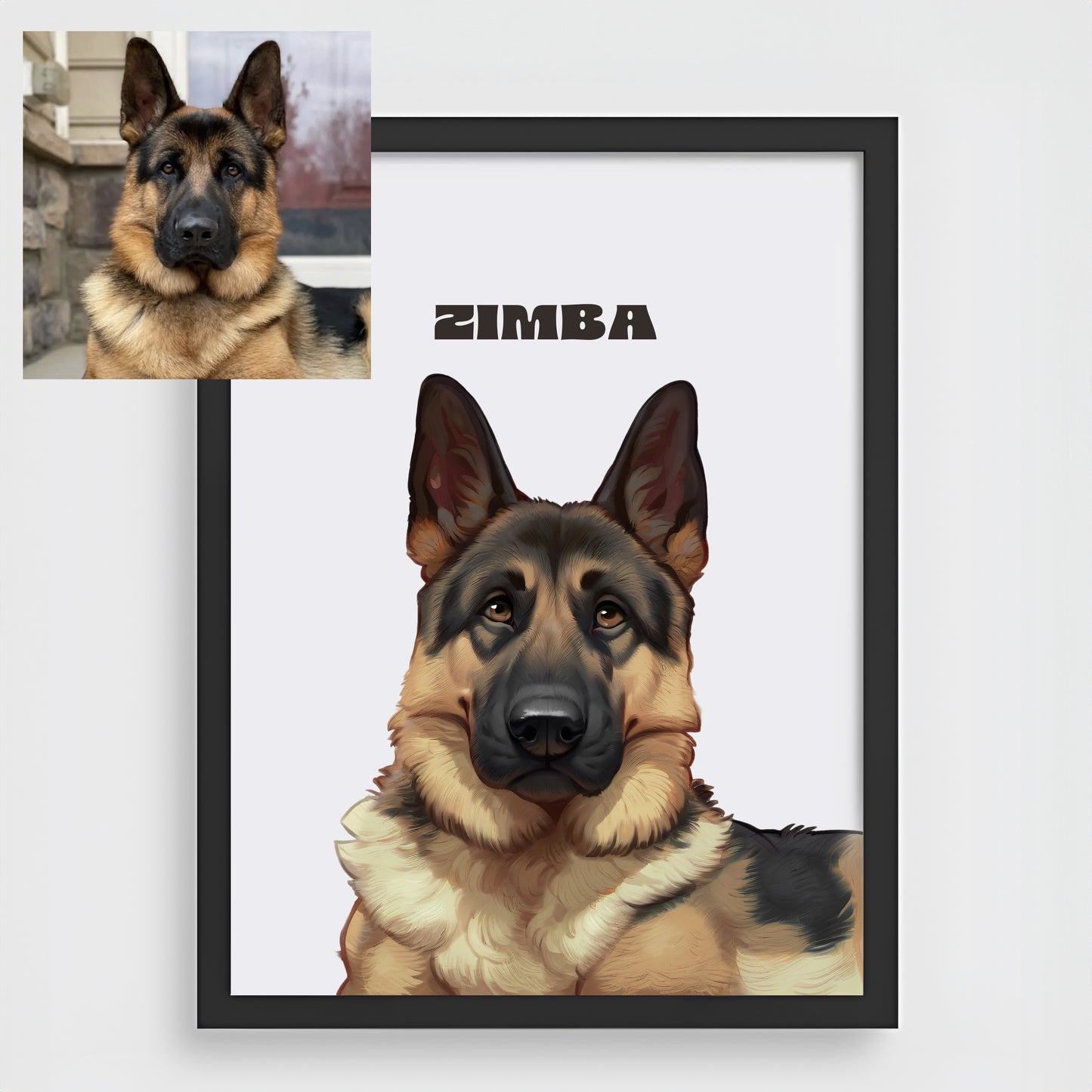 Custom One Pet Portrait