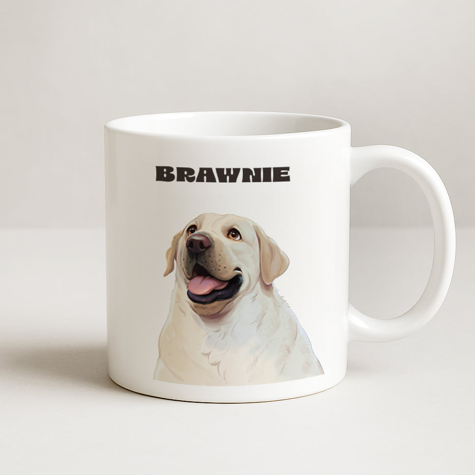 Custom Pet Portrait Mug